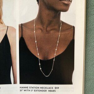 Stella & Dot Hanne Station necklace